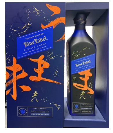 Johnnie Walker Blue Label Elusive Umami Blended Scotch Whisky